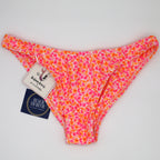 Kulani Kinis Vintage V Full Coverage Bikini Bottom- Sherbert Shimmer