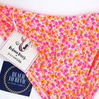 Kulani Kinis Vintage V Full Coverage Bikini Bottom- Sherbert Shimmer