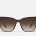 Quay Confidential Sunglasses- Doe Frame/Brown Lens