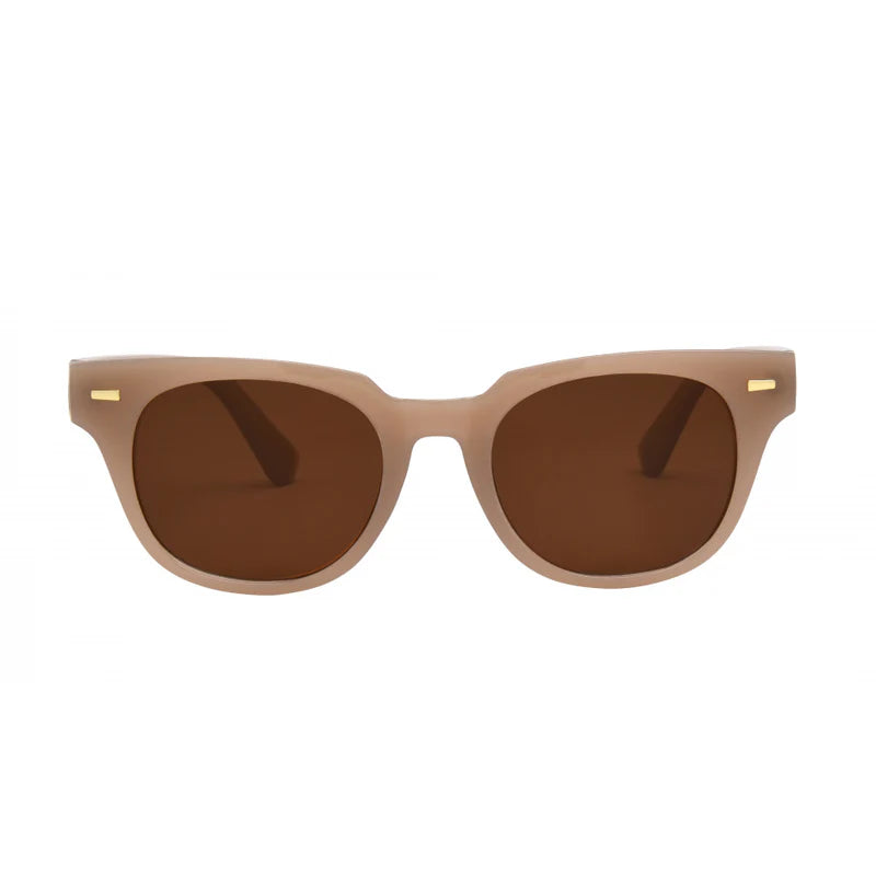 I-SEA Lido Women's Polarized Sunglasses - Oatmeal Frame /Taupe Lens
