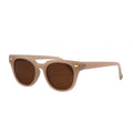 I-SEA Lido Women's Polarized Sunglasses - Oatmeal Frame /Taupe Lens