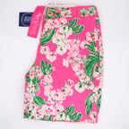Lilly Pulitzer 7" Gretchen High Rise Short - Roxie Pink Worth A Look - BeachToBlvd