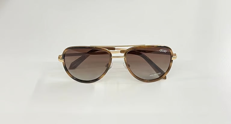 Quay ALL IN Mini- Tortoise/ Brown POL