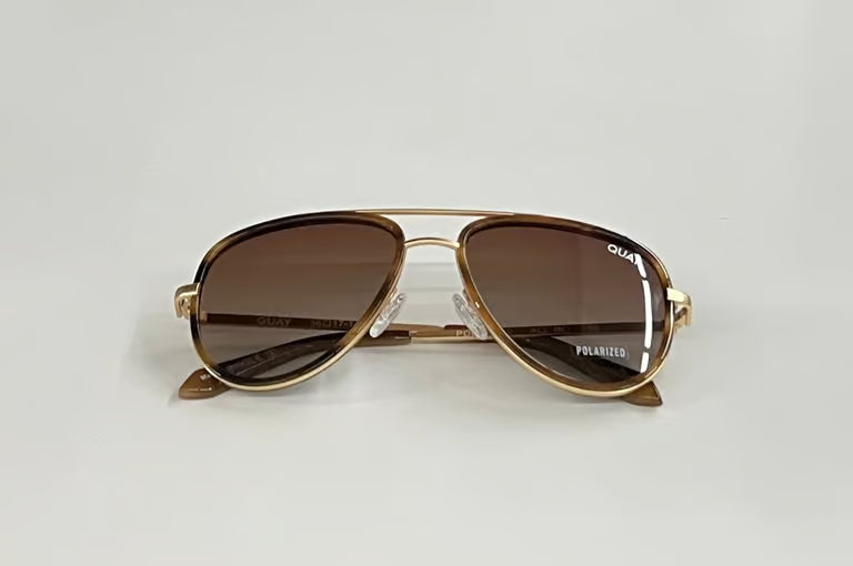 Quay ALL IN Mini- Tortoise/ Brown POL