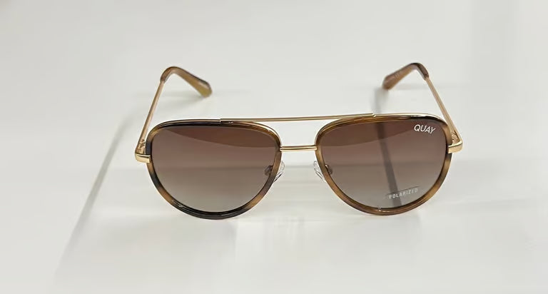 Quay ALL IN Mini- Tortoise/ Brown POL