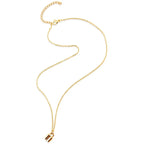 Sahira Mini Lock Necklace Gold