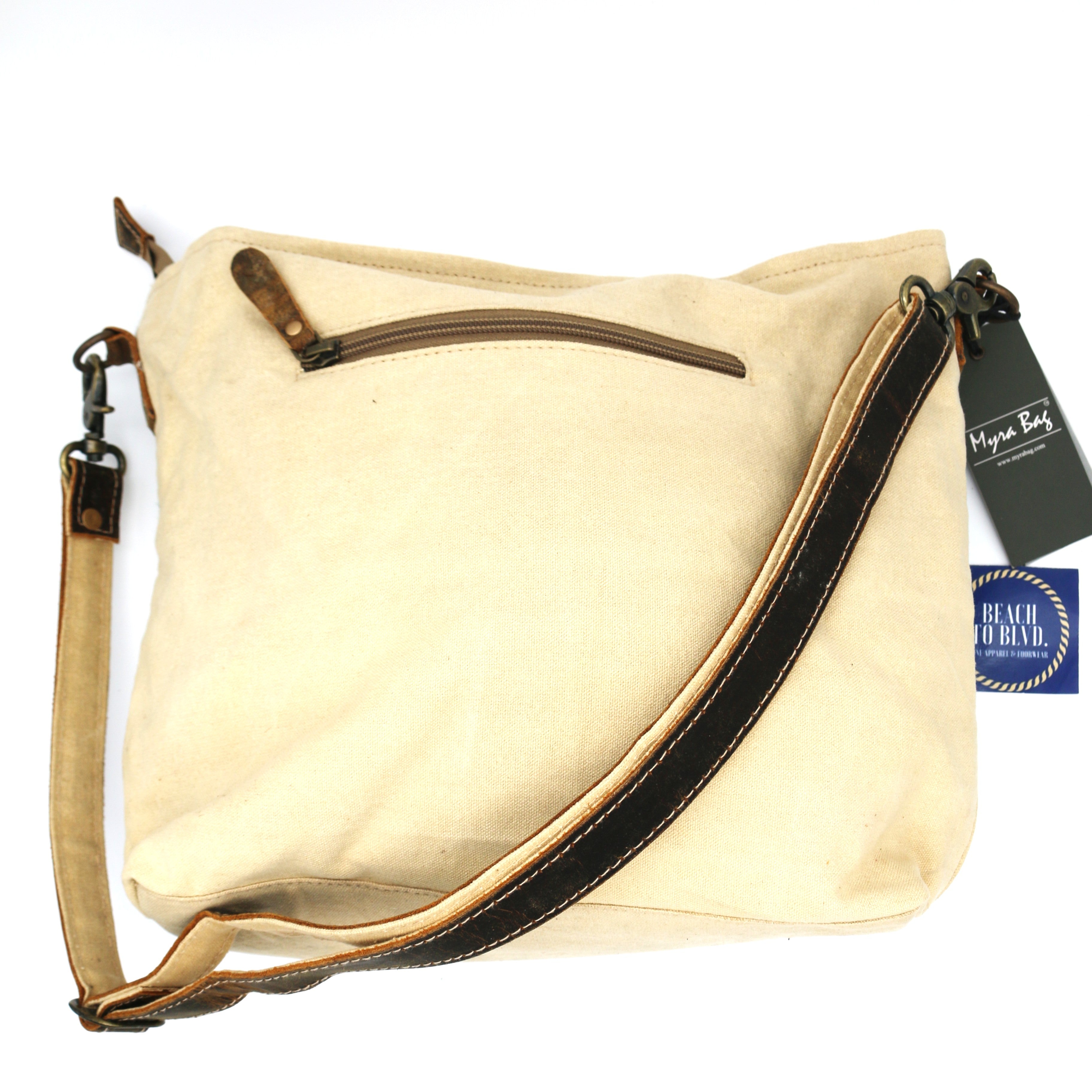 Myra Plaid Granit Rose Crossbody Bag - BeachToBlvd