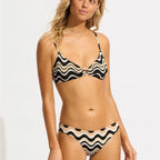 Seafolly Neue Wave Ring Front Bralette
