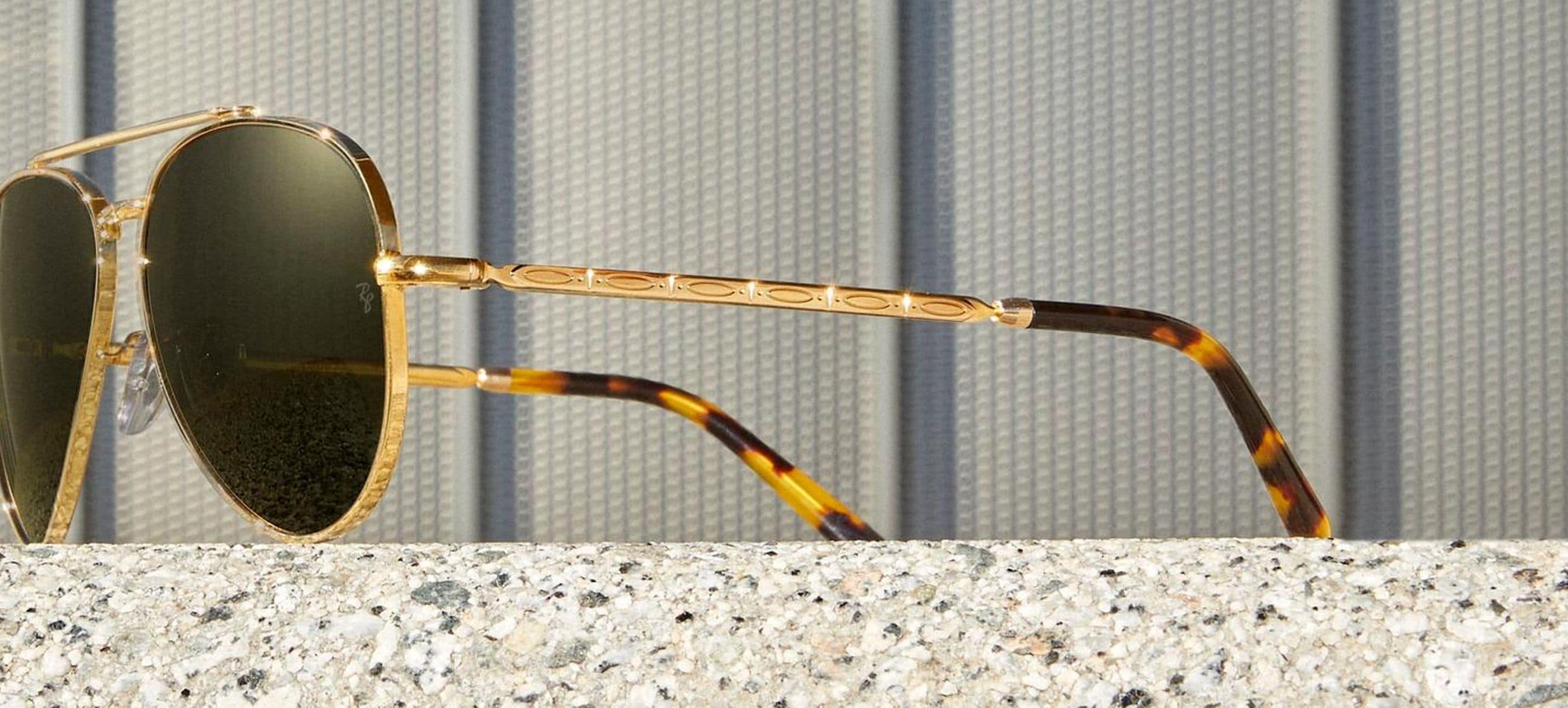 Ray-Ban RB3625 New Aviator- Gold / Silver/Brown (9196G5)