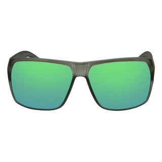 I-SEA Nick I Men's Polarized Sunglasses - Gray Frame/Green Mirror Blue Lens