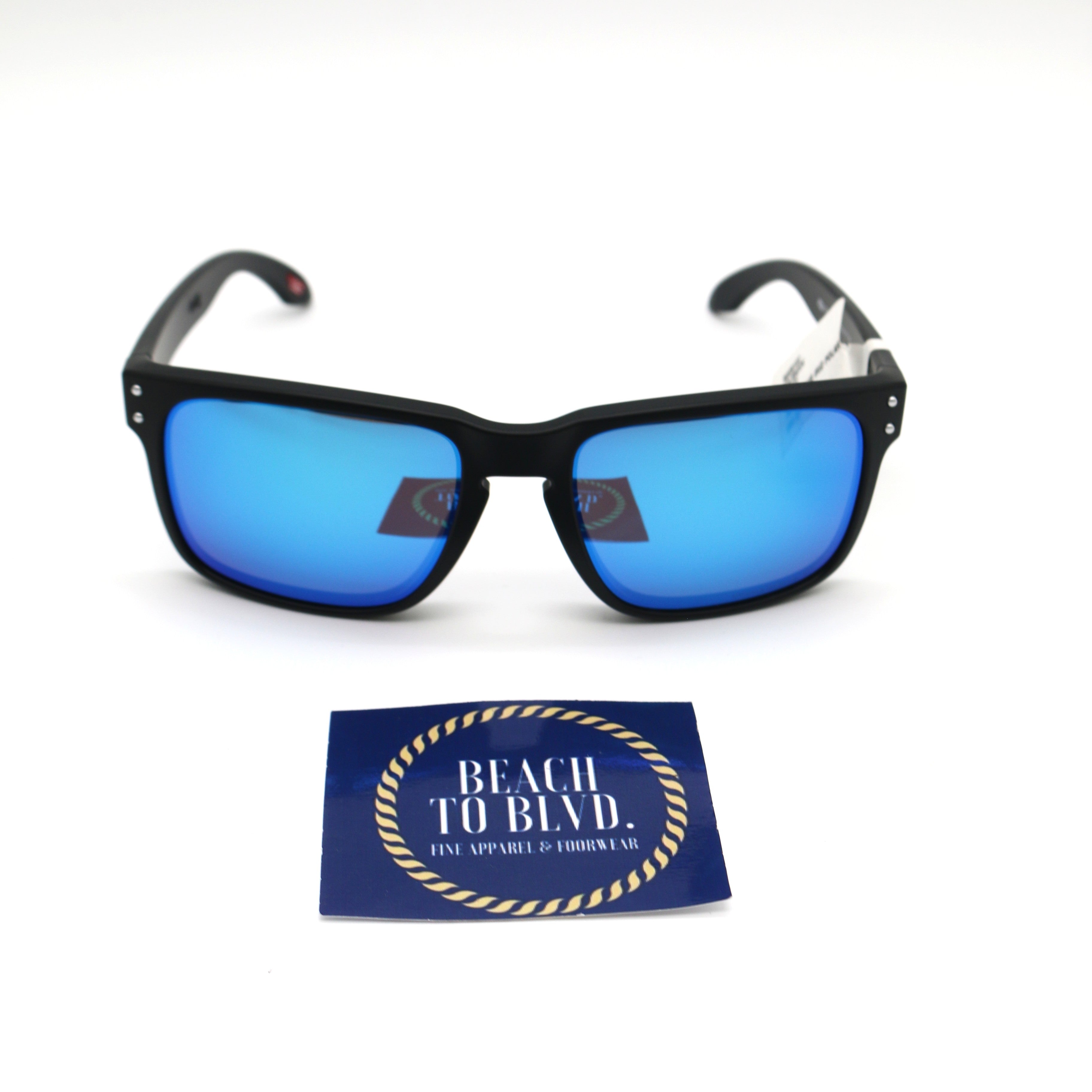 Oakley OO9102 Holbrook™- Black/ Prizm Sapphire Irid Polarized