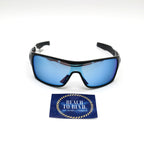 Oakley Turbine Rotor 0009307- Prizm deep water polarized Lenses, Polished black Frame