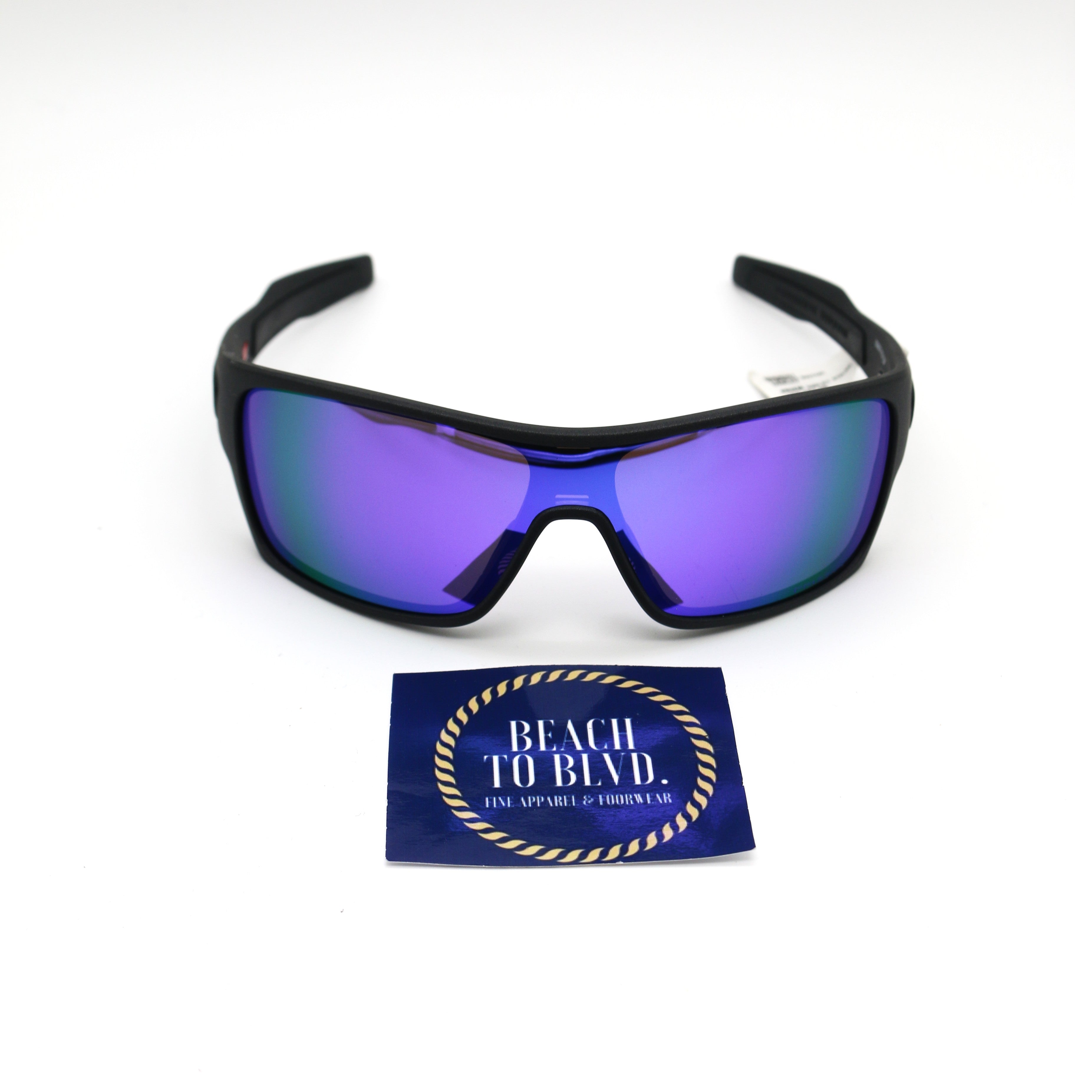 Oakley Turbine Rotor 0009307- Prizm violet polarized Lenses, Matte steel Frame