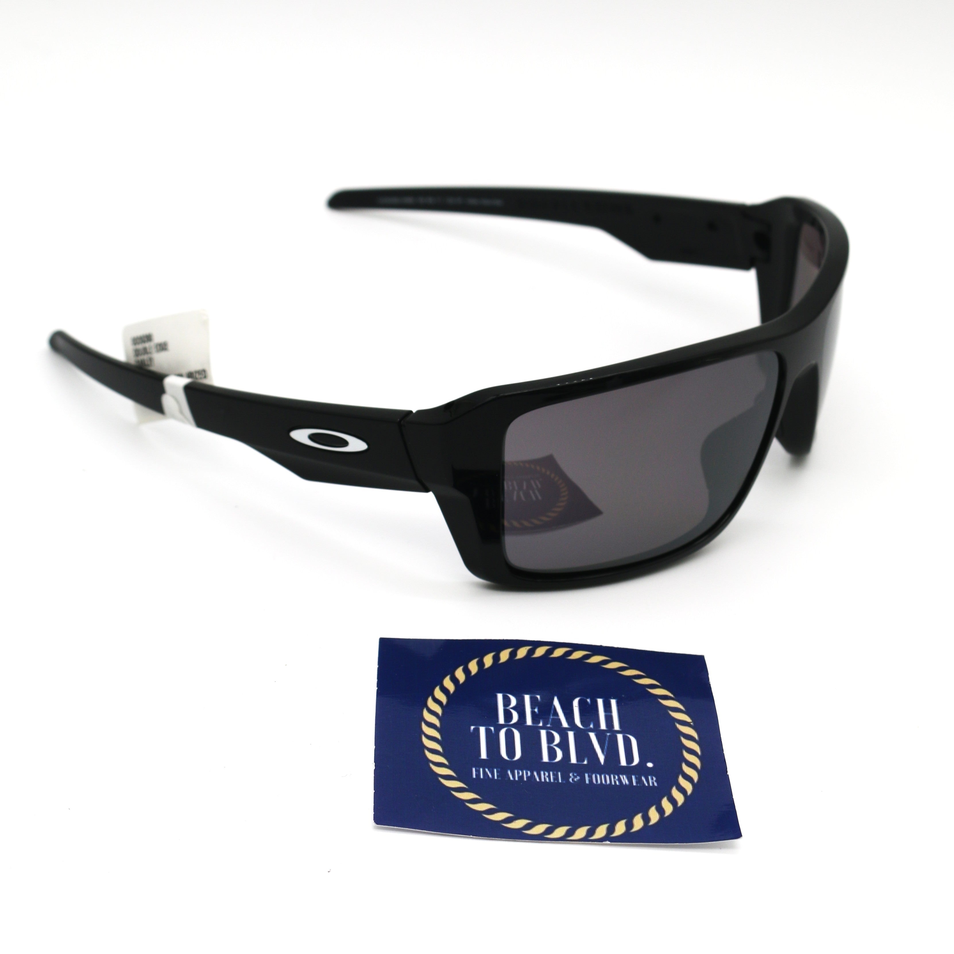 Oakley Double Edge 0009380- Black/ Prizm Black Polarized