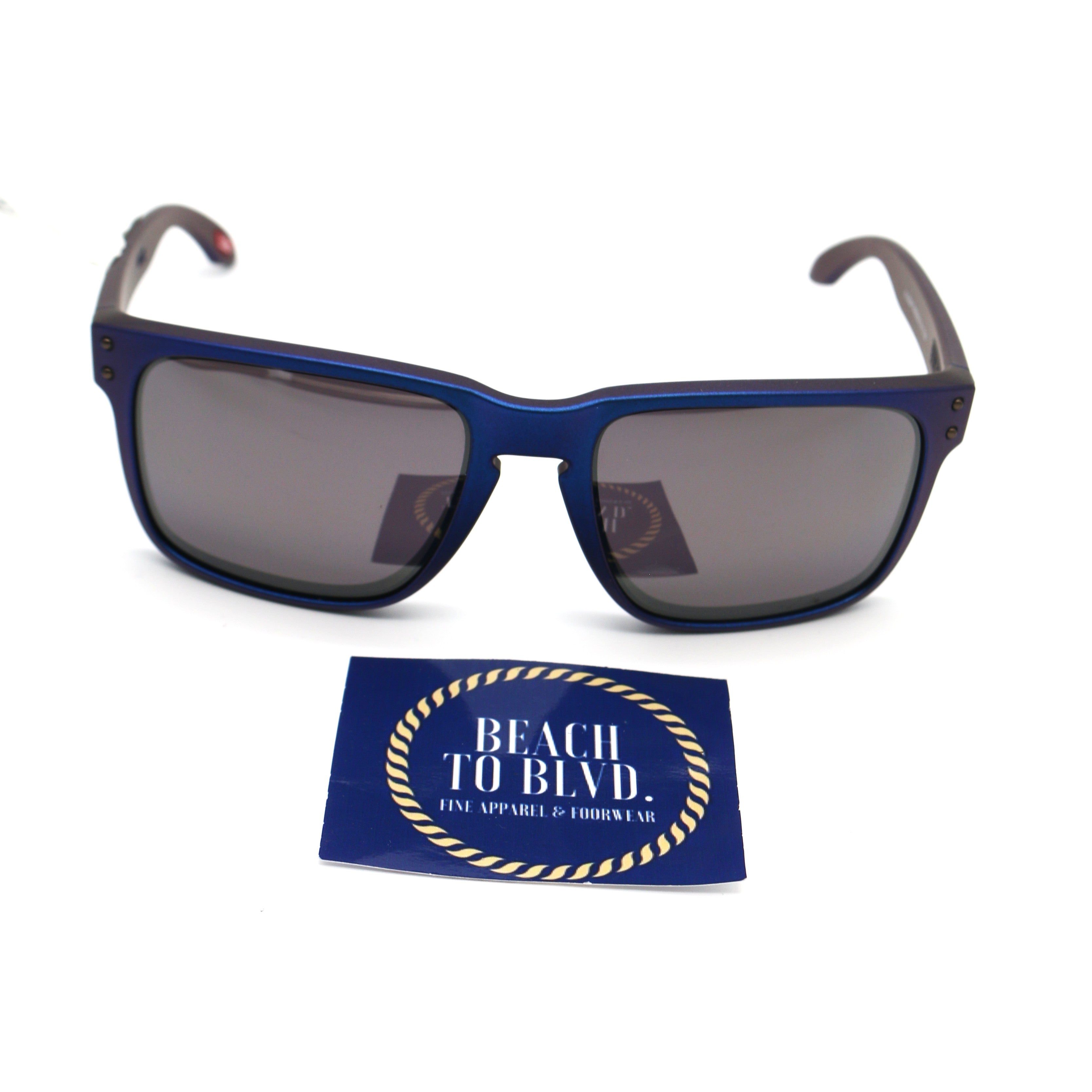 Oakley Holbrook™ XL 0009417 -prizm black polarized Lenses,  matte cyan/blue colorshift Frame
