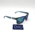 Holbrook™ XL 009417- Translucent Blue/ Green Lens