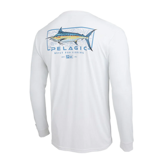 Pelagic Aquatek Marlin Mind Fishing Shirt - Long Sleeve - BeachToBlvd