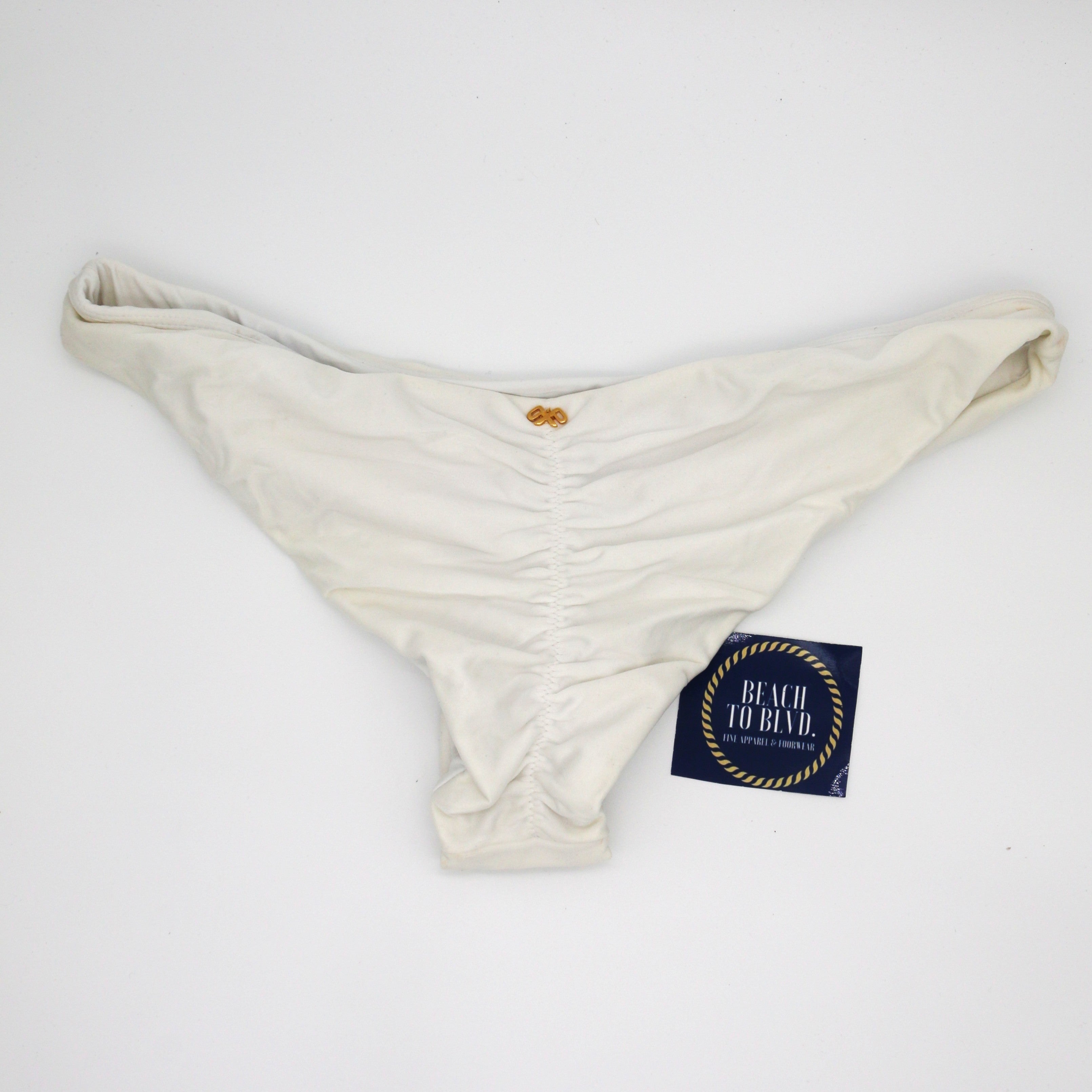 PQ Swim Basic Ruched Teeny Bikini Bottoms