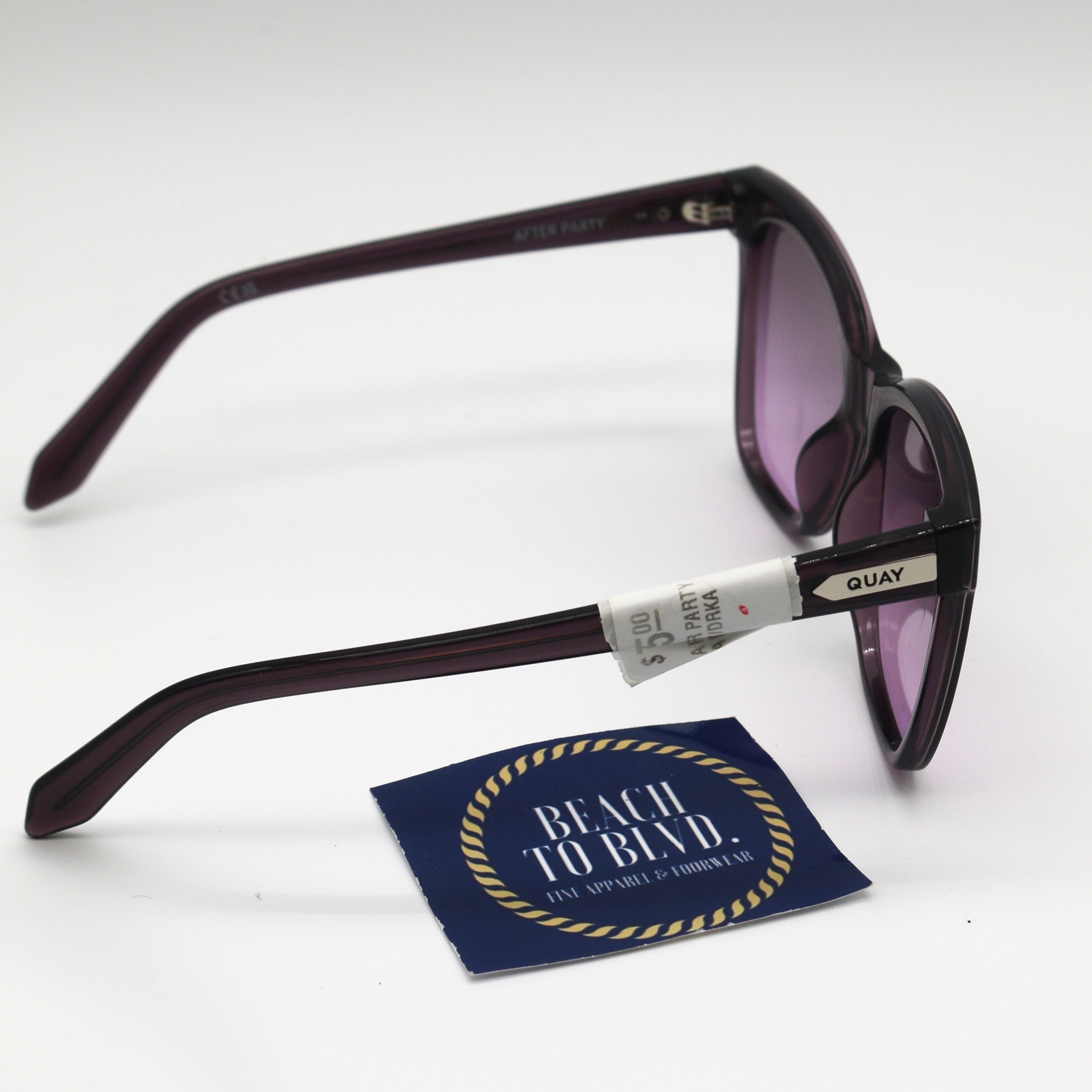 Quay After Party- Amethyst Frame/Dark Amethyst Lens