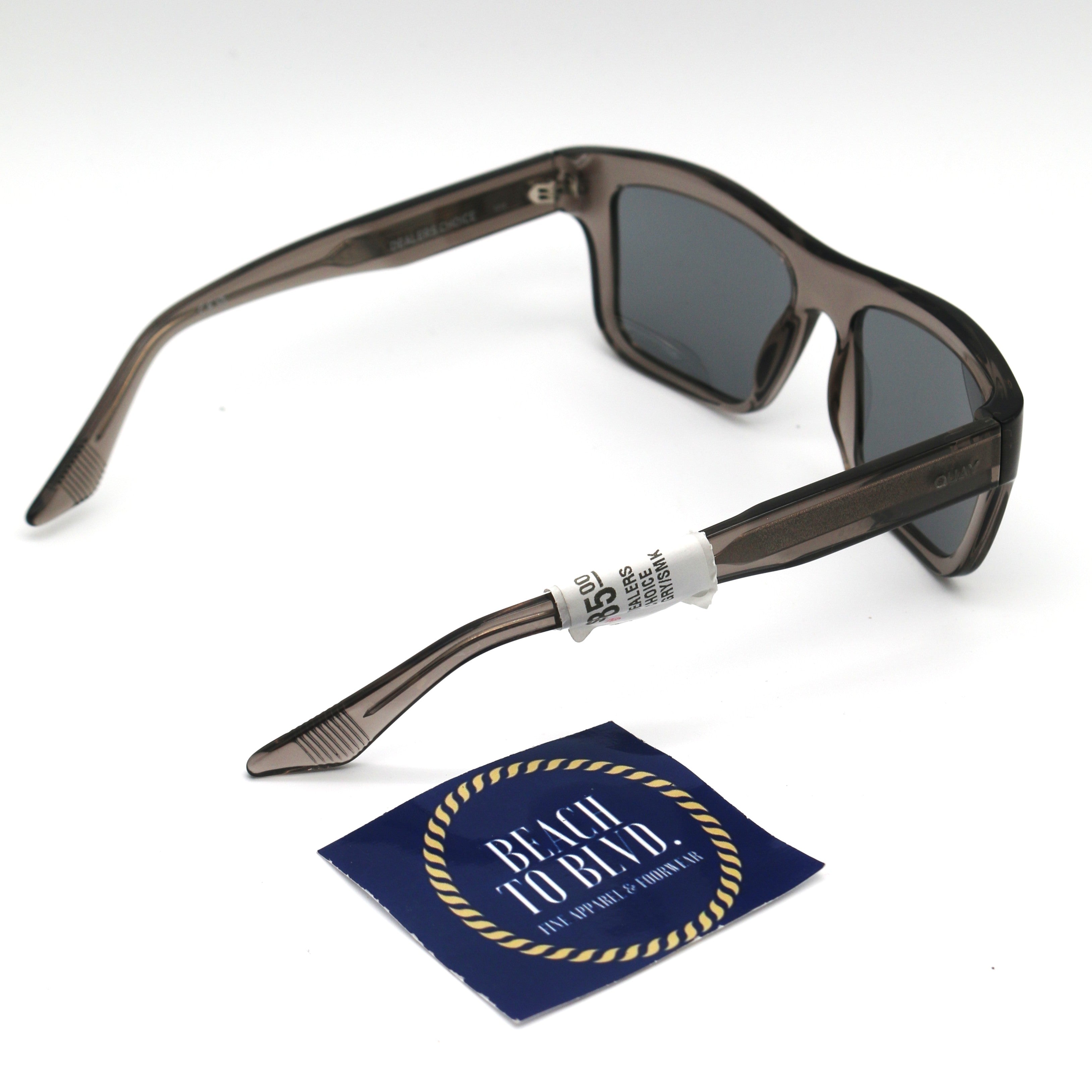 QUAY Dealers Choice Sunglasses - Grey/Smoke