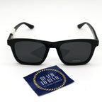 Quay FLIP SIDE- Black Frame / Smoke Polarized Lens