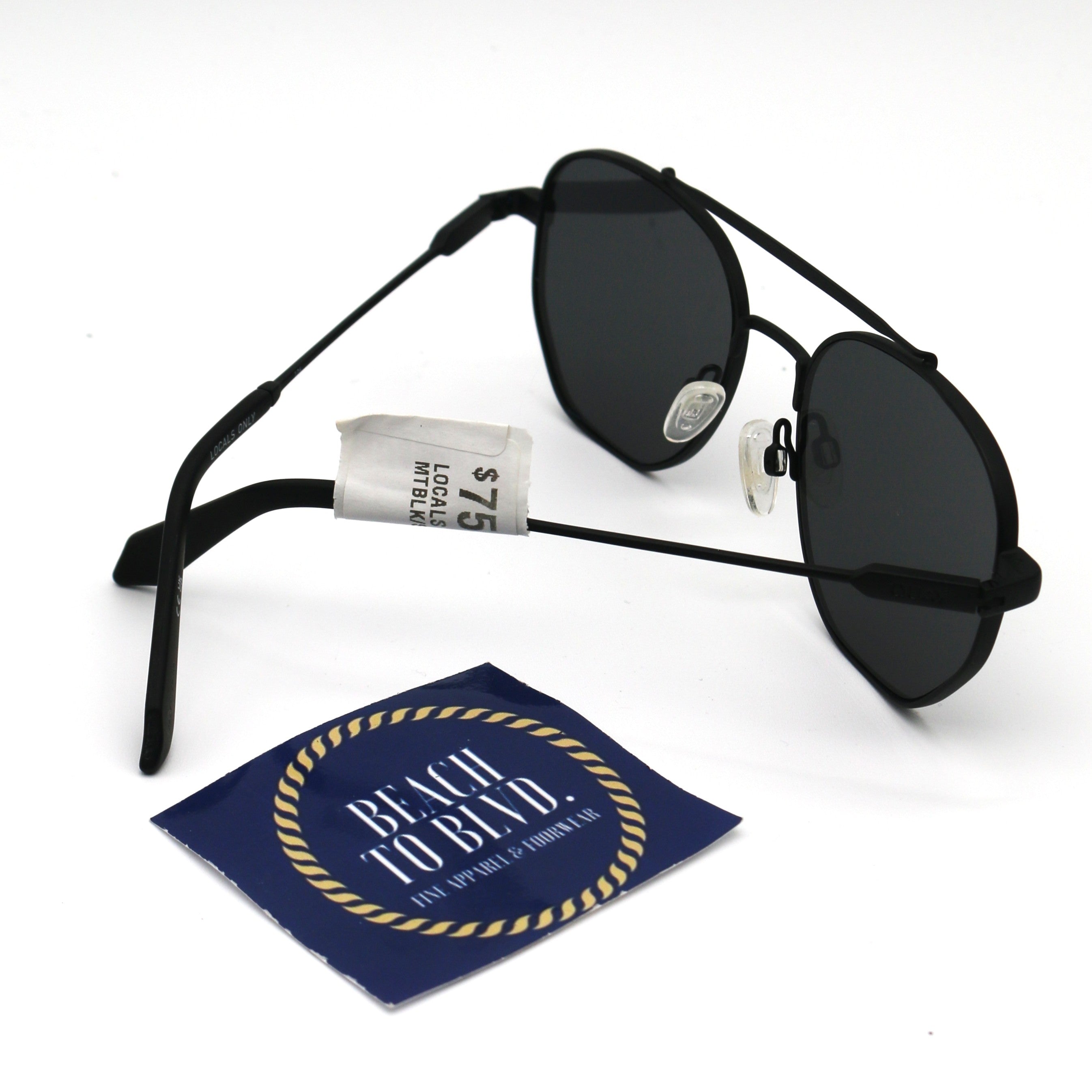 Quay LOCALS ONLY- Matte Black Frame / Smoke Lens