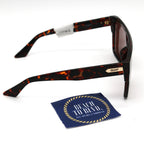 Quay TEMPO- Dark Tortoise Frame / Brown Lens