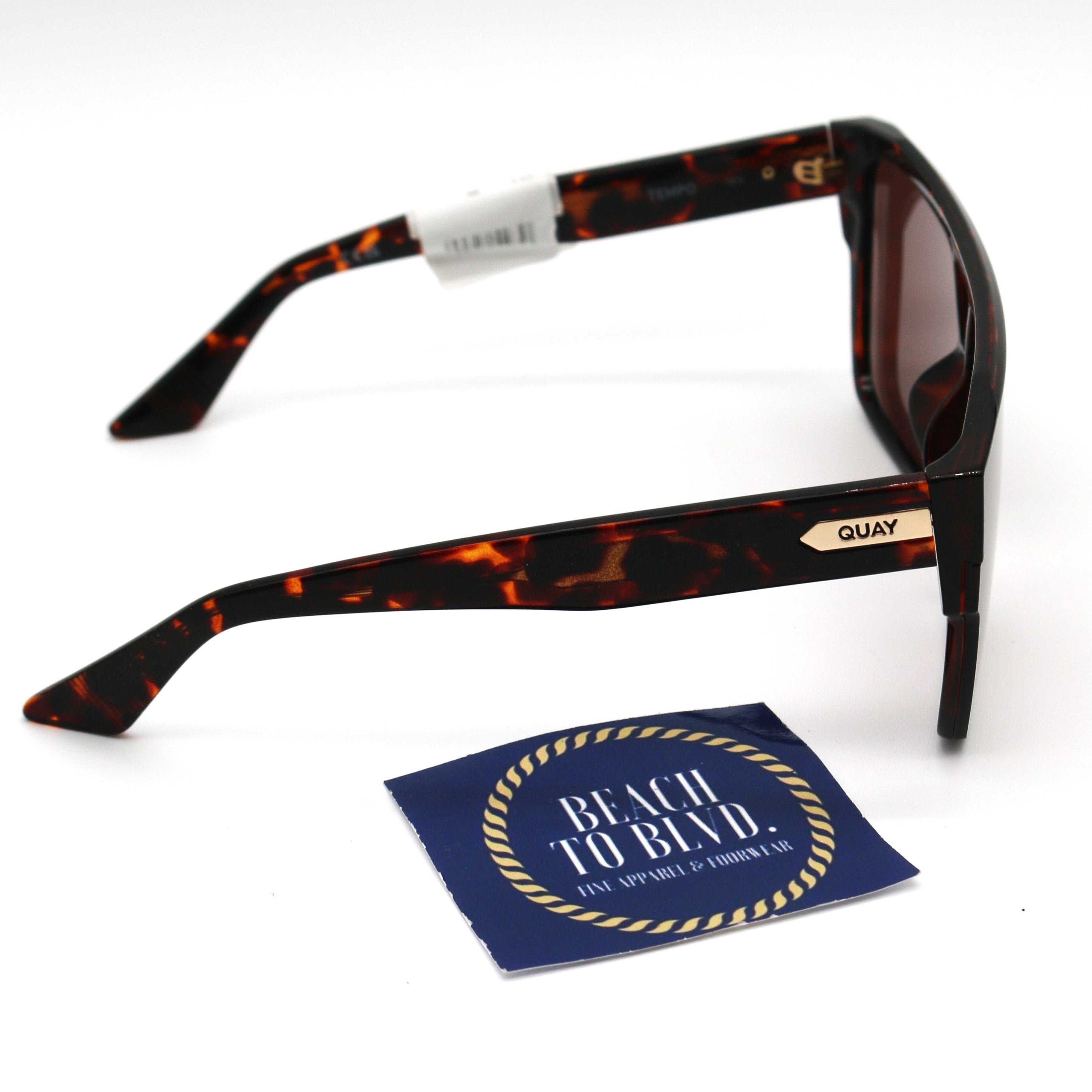 Quay TEMPO- Dark Tortoise Frame / Brown Lens