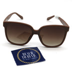 Quay  WIDE AWAKE- Oat Frame / Brown Lens