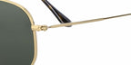 Ray-Ban RB3548N Hexagonal-Gold / Green Lens (001)