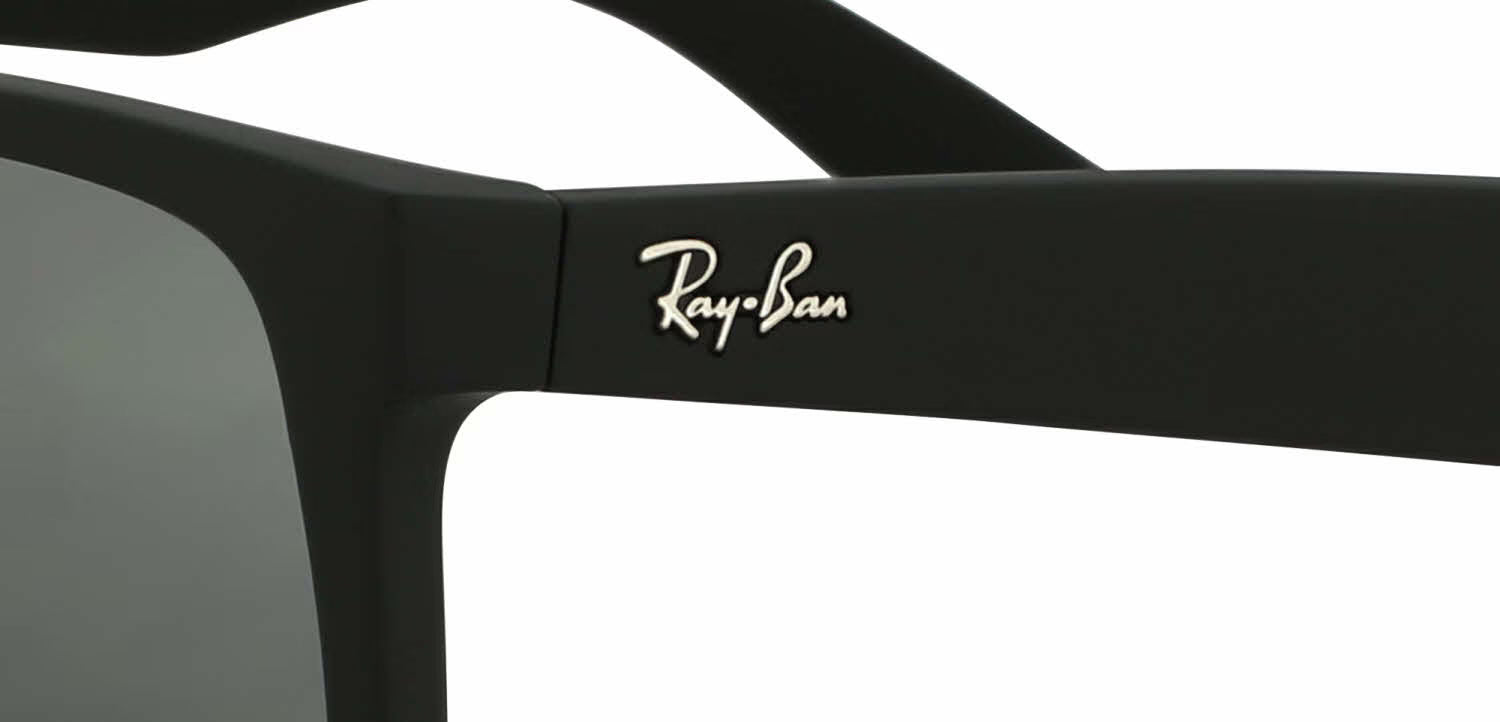 Ray-Ban RB4165 Justin-Rubber Black / Grey Mirror Silver Lens (622/6G)