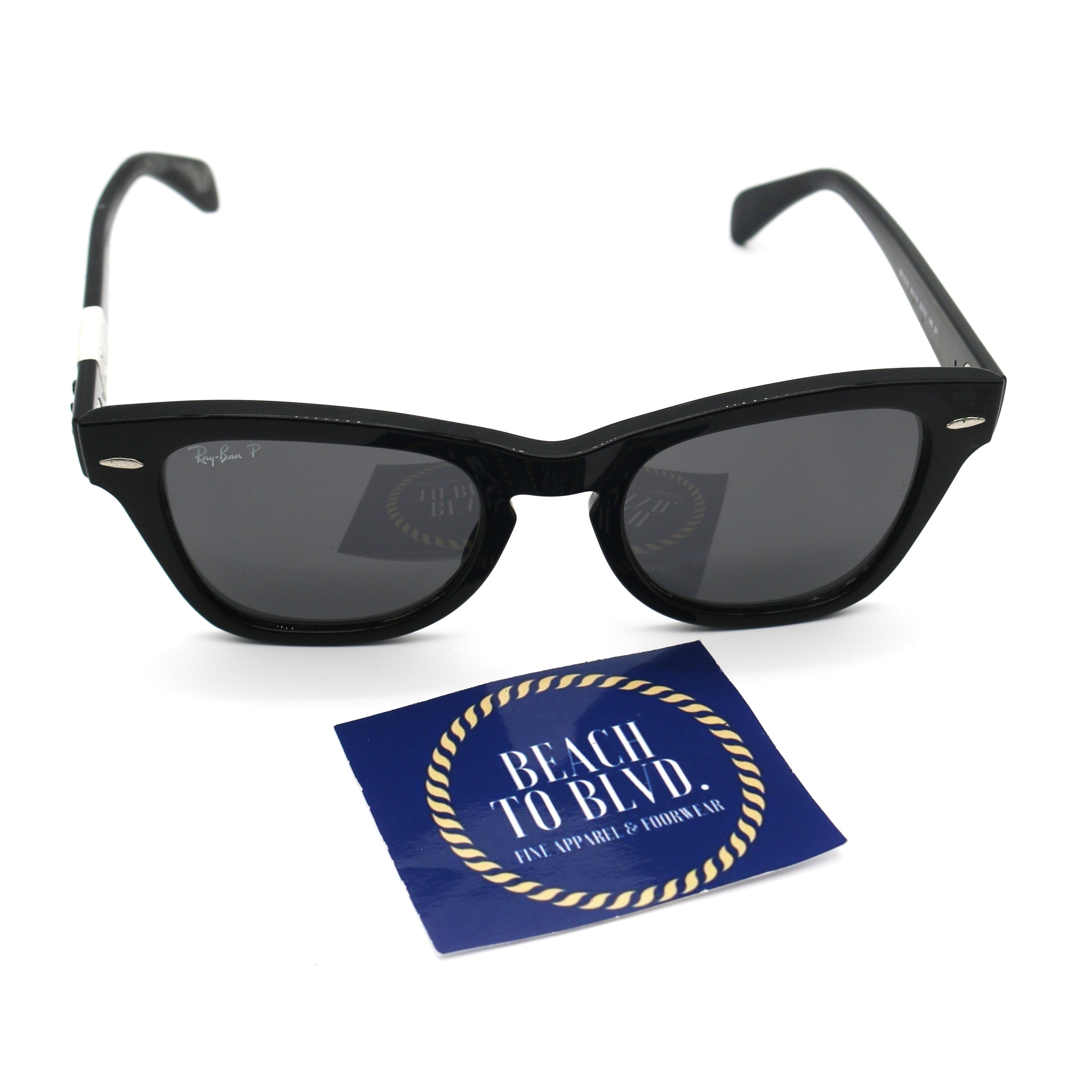 Ray-Bans RB0707S- Polished Black / Grey