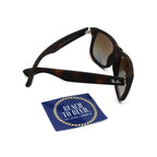 Ray-Ban RB4165 Justin- Matte Havana Rubber / Polarized Brown Gradient Lens (865/T5)