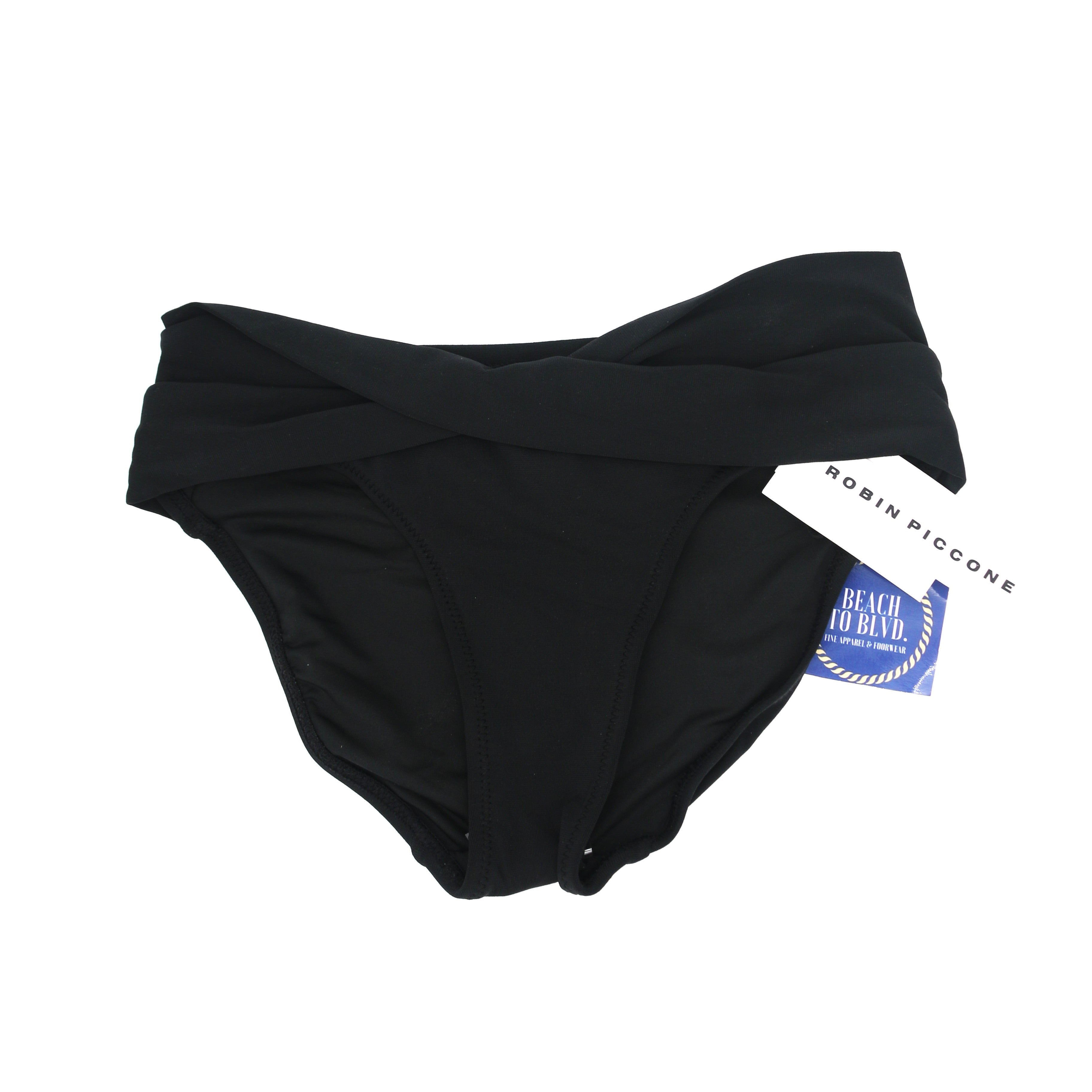 Robin Piccone Ava Twist Bikini Bottom- Fiery Red or Black or Sage