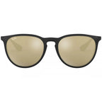 Ray-Ban Adult Erika RB3539 002/Q1 54-19- Polished Black/Gold