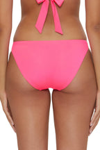 Becca by Rebecca Virtue Avery Crochet Banded Bikini Bottom