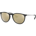 Ray-Ban Adult Erika RB3539 002/Q1 54-19- Polished Black/Gold