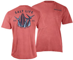 Salt Life Tails and Water Saltwash -TEAL - BeachToBlvd