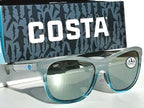 Costa Sunglasses Vela - Ocearch Shiny Gray Coastal Fade Frame w\ Silver Mirror Lens