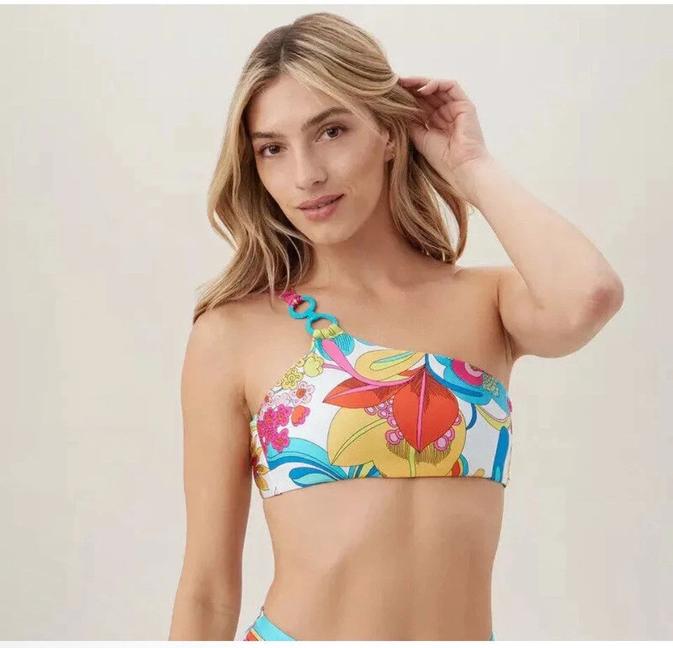 Trina Turk Fontaine One Shoulder Top