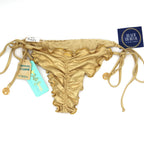 Luli Fama SAIL ON - Braided Ruched Back Brazilian Tie Side Bottom