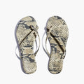 Tkees Riley Snakeskin Embossed Flip Flop