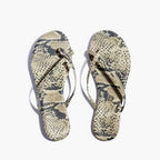 Tkees Riley Snakeskin Embossed Flip Flop