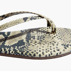 Tkees Riley Snakeskin Embossed Flip Flop