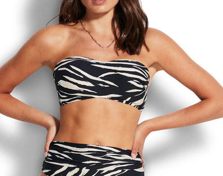 Seafolly Skin Deep Bustler Bandeau Swim Top