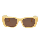 I-SEA Sonic Women' Polarized Sunglasses - Banana Frame/Brown Lens
