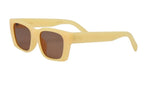 I-SEA Sonic Women' Polarized Sunglasses - Banana Frame/Brown Lens