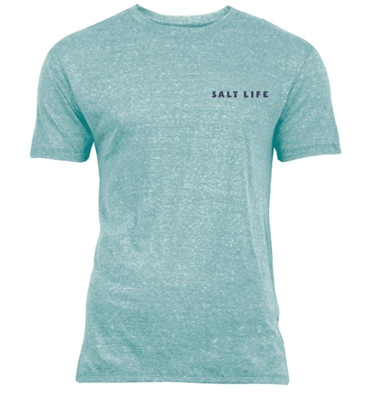 Salt Life® Men's S/S Sea Glass Salty N Proud T-Shirt - BeachToBlvd