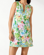 Tommy Bahama Orchid Garden Split Neck Romper