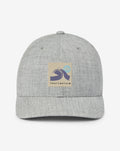 Aloha Shirts Snapback Hat- Heather Grey - BeachToBlvd